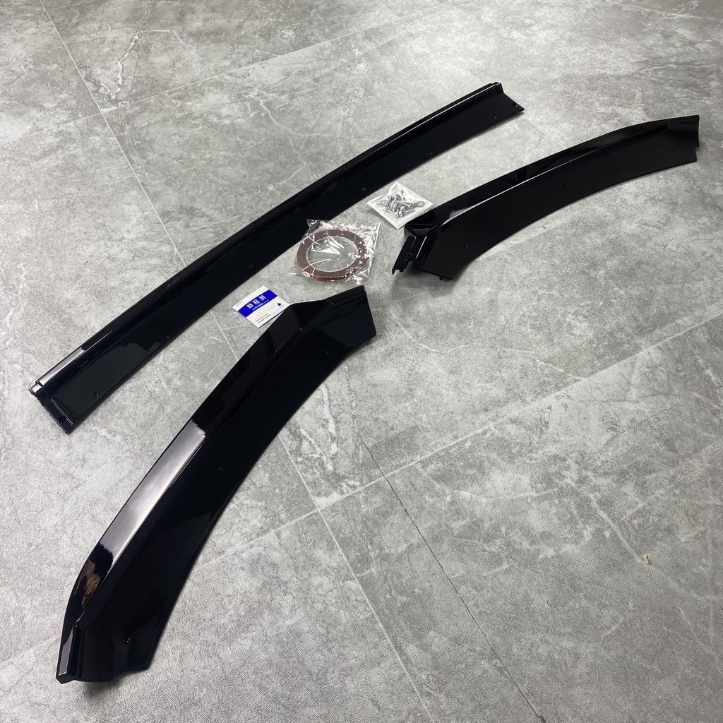 3 Pcs Gloss Black Car Front Bumper Lip Splitter Diffuser For Seat Leon 5F MK3 FR 2013-2016 Pre-Facelift Tuning Exterior Parts