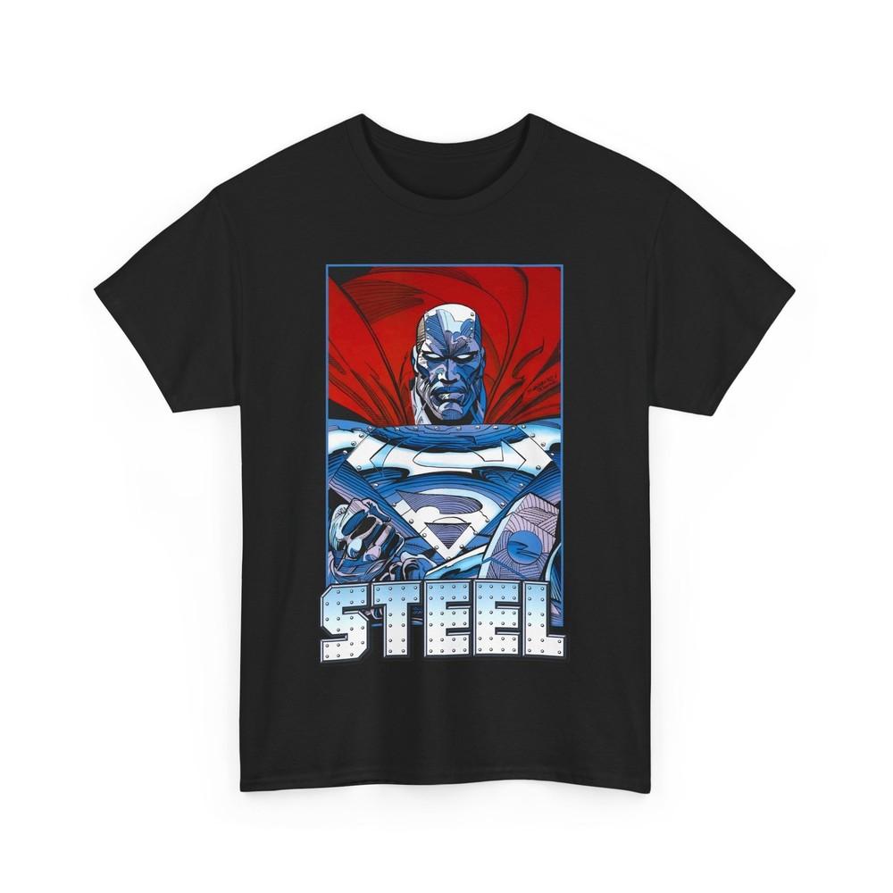 Steel T-Shirt - Superman Family - Reign of the Supermen - John Henry Irons - DC