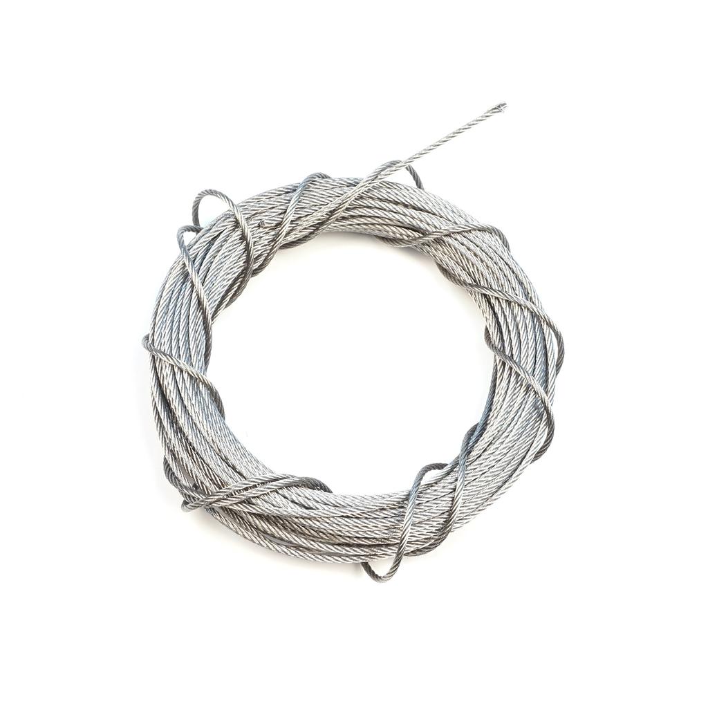 EWR5472-1 Window Regulator Repair Cable Steel Wire Rope 7x7 Diameter: 1.5 mm Length : 10 meter for Car Window Regulator