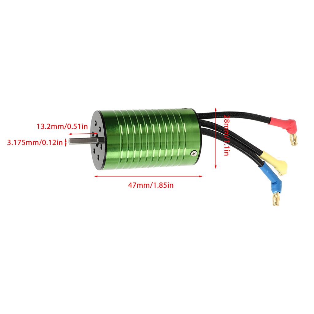 Бесколлекторный двигатель для радиоуправляемой машины, высокий крутящий момент, стабильная выходная мощность, подходит для радиоуправляемой машины SCY16101 16102 16103 16201 PRO 1/16