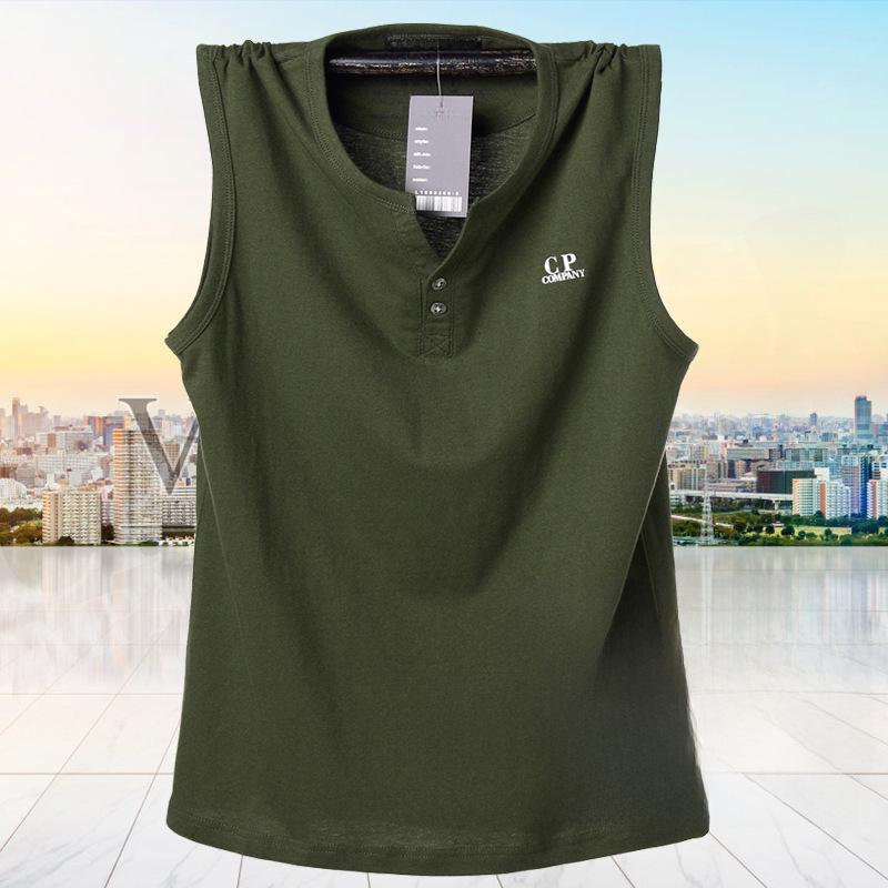 Мужской хлопковый спортивный жилет без рукавов 2023 года - Дышащий и универсальный, размеры M-6XL