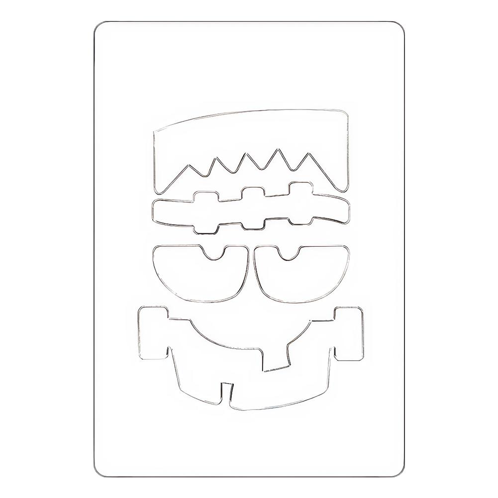 Halloween Pumpkin Ghost Bats Face Decorative Painting Stencils Embossing Die Cuts Stencils Carving Stencils Wood Walls Art Decor