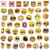 100Pc Cute Smiley Emoticon Stickers Same Cute Stickers Vtuber Luggage Stickers Mug Stickers Notebook Decoration Stickers