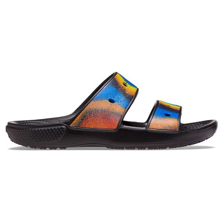 Crocs Классические шлепанцы Galaxy Render Casual Унисекс Обувь Черный Мультиколор 208055-0C4