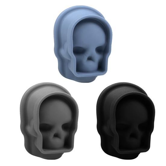 Форма для льда в виде скелета, большой силиконовый поддон для льда для виски, коктейлей, соков, льдогенератор в форме черепа без бисфенола А, принадлежности для вечеринки на Хэллоуин