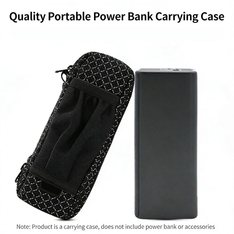 Organizers Bag Carabiner For CoolTech No.15 Ultra/A1695 Powerbank Cables Secure Attachment During Outdoor Activity