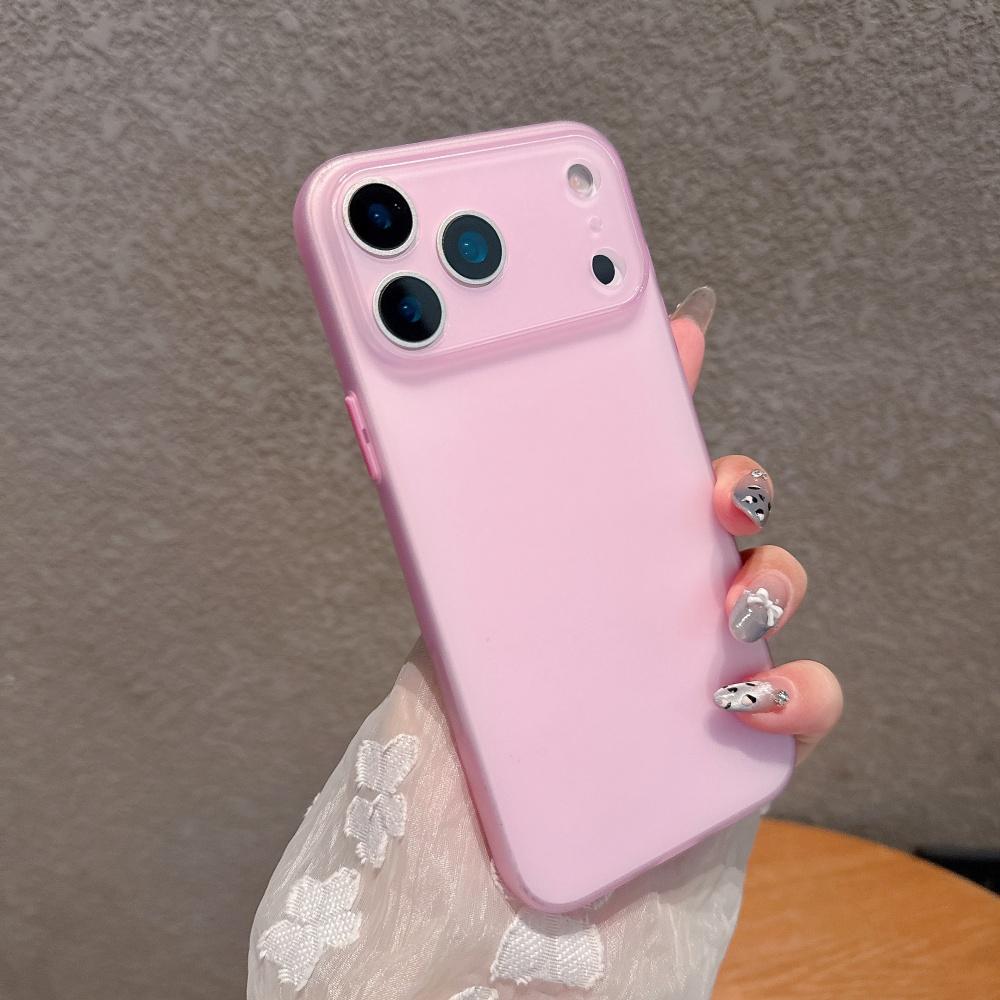 Бизнес Полупрозрачный Матовый Чехол Для iPhone 17 Air 16 15 14 13 12 Mini 11 Pro Max Plus 17Pro 16E X XS Max XR 7 8 Plus Тонкий Funda