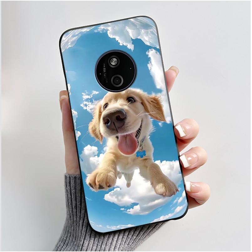 Чехол для Nokia 125 110 4G 2024 HMD 110 Чехол Эстетичный Роскошный Милый Крутой Для Мальчиков Девочек Мягкий Силикон Черный Матовый Крышка-Оболочка для Телефона