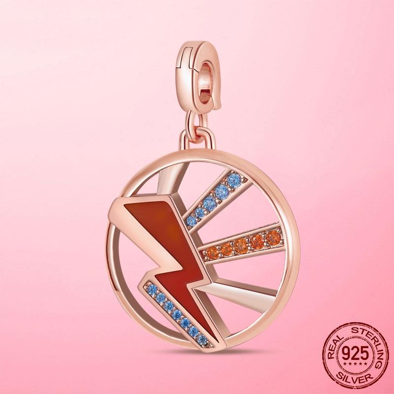 925 Silver My Love Starfish Flamingo Pendant Charms Fit Original Original Me Bracelet DIY Bead Jewelry For Women