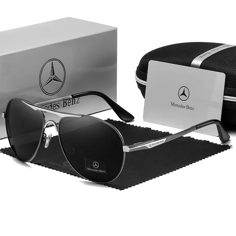 Car Sticker Mercedes Benz A B C E R V S Class ML CLA CLS Vito Viano GLA GLC GLK GLS SLK Car High-End Polarized Sunglasses Anti G