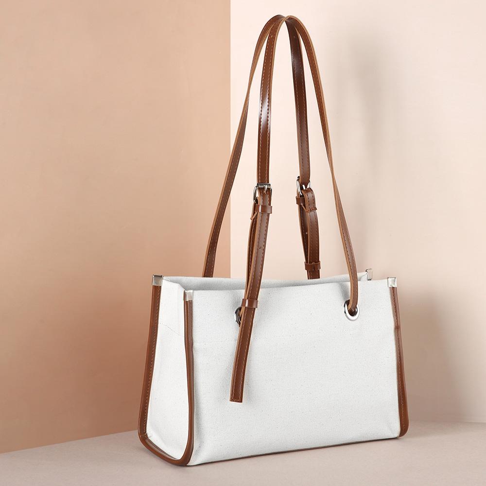 Olivia Pop OP_M2248 Shoulder Bag White Synthetic Leather