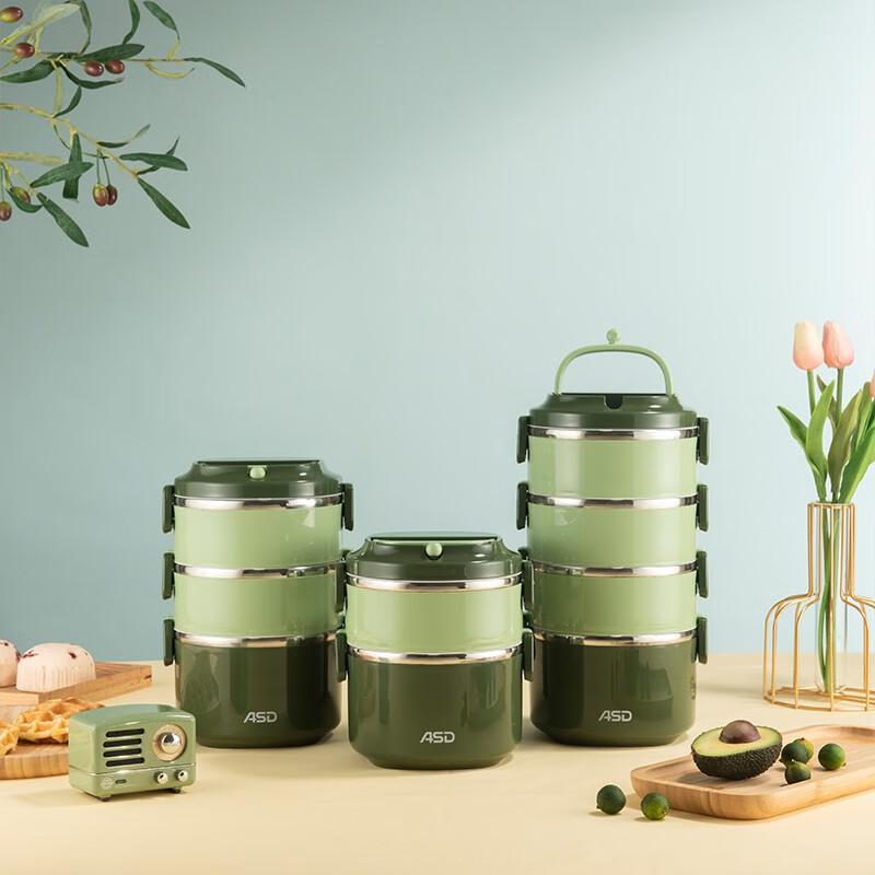 ASD Zhenyun Series 316L Stainless Steel Insulated Lunch Box