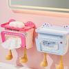Easy Install Adhesive Wet Wipes Dispenser Wall Organizers Modern Designs for Home Office Bathroom Storage