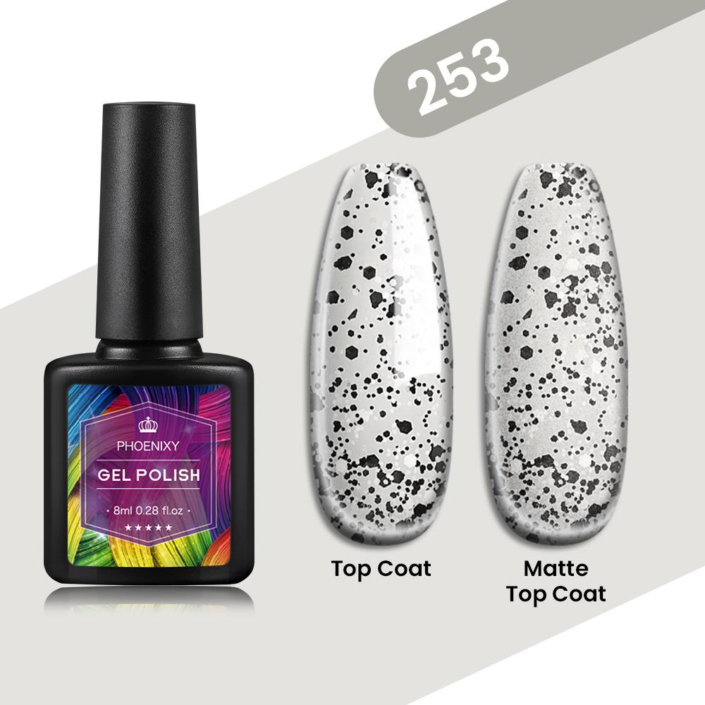 PHOENIXY 80 цветов, 8 мл гель-лак для ногтей, УФ-гель для ногтей, стартовый набор, замачиваемый гель-лак, гель-лак для ногтей, маникюр, DIY салон на дому