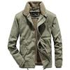 Lamb Wool Coat Men's Autumn and Winter Fleece Thickened Thermal Cotton Jacket Lamb Wool Tooling Cotton Clothes