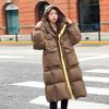 Женский осенне-зимний высококачественный большой пуховик, свободная и толстая куртка с капюшоном