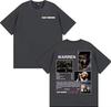 Rapper Alex Warren Ordinary Album Tour T Shirts Unisexs Clothing High Street Hip Hop Punk TShirts Casual Oversized Tees Unisex