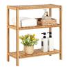 Bamboo Bathroom/kitchen/shoe Rack, 60 X 26 X 66 Cm Perfect for Bathroom, Living Room, Hallway, Kitchen or Balcony.