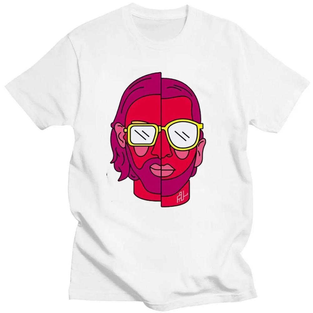 Mens Clothes Tee Shirt Homme Graphic T-Shirts Men Tshirt for Men Ropa Hombre PNL Album French Rap Singer Printed Short Sleeved Daily Wear Cool Top