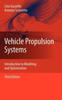 The Vehicle Propulsion Systems : Introduction To Modeling and Optimization Book