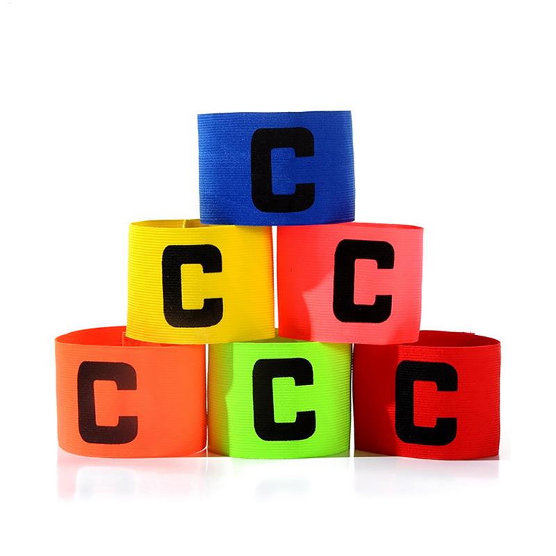 Капитанская повязка Футбольная капитанская повязка Регулируемые эластичные защитные ленты для спортсменов Дышащая повязка на руку Принадлежности для матчей