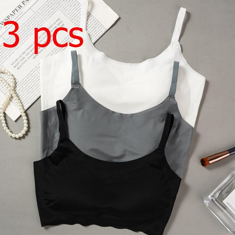 Летний женский бесшовный бюстгальтер Push Up Ice Silk с подкладкой, нижнее белье, тонкие бюстгальтеры, нижнее белье, бюстгальтер-бралетт