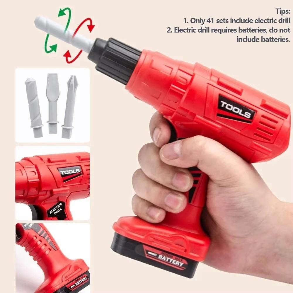 With Screwdrivers Pretend Play Tool Kit Simulation Engineering Toy Tool Box Boys