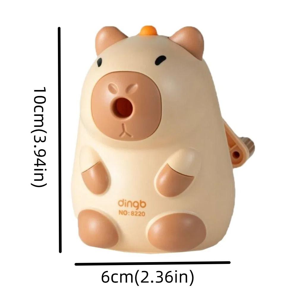 Милая капибара точилка для карандашей ручные инструменты для заточки карандашей капибара точилка для карандашей школьные принадлежности