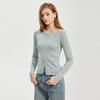 Women's French Style Long Sleeve Knit Sweater
