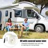 RV Water Inlet Leak-Proof RV Water Fill Inlet Modification Fittings For Garden Watering Motorhome Supply Tank Flushing Trailer