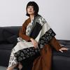 Love Scarf Women'S Winter Warmth Thickened Shawl Dual-Purpose Imitation Cashmere Scarf Scarf