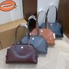 2025 Cross-Border New Style Genuine Leather Women's Bag Top Layer Cowhide High-Grade Sense Multi-Match And Single Shoulder Underarm Bag