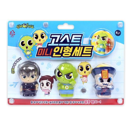 Мини-кукла Shinbi Apartment Ghost, набор из 3 предметов, корейские игрушки для ванной