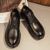 Мужская роскошная повседневная обувь из натуральной твердой кожи высокого качества для отдыха, удобная внутри, ручная работа, размер 38-48