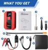 Портативный аварийный стартер для автомобиля 20000 мАч, воздушный насос, многофункциональный 4-в-1, воздушный компрессор, внешний аккумулятор, стартер для автомобильного аккумулятора, пусковое устройство для автомобиля, накачка шин