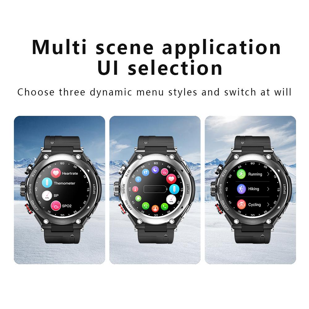 Rainbuvvy T92 Earbud Smartwatch 1.28inch IPS Full Touch 128MB RAM 470mAh BT5.0 TWS IP67 Водонепроницаемый Запись Локальная Музыка Беспроводной Смарт Браслет