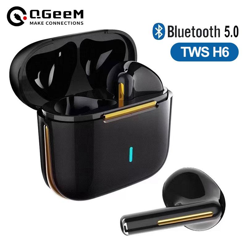 Наушники True Wireless Наушники с шумоподавлением Обновление Bluetooth 5.0 Гарнитура HD Наушники-вкладыши Handsfree С Микрофоном