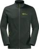 Куртка Jack Wolfskin Kolbenberg FZ M Full Zip M черная олива/светлячок