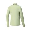 FILA Golf Series Casual Business Elegant Forest Style Non-Deformable Inner Layer With Scarf Knitted Long Sleeve Polo Shirt A11W545201F-LG