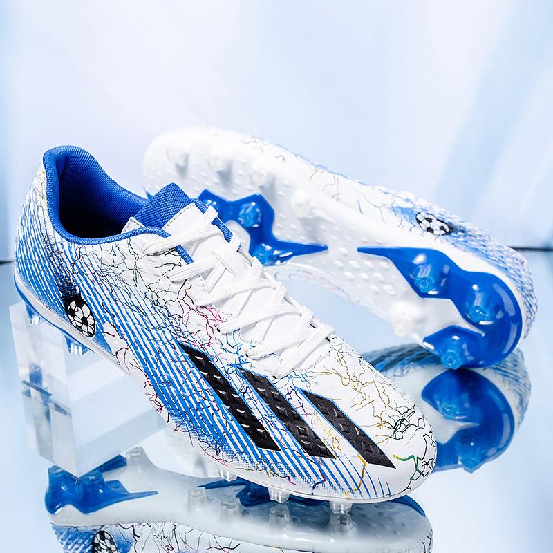 Весенне-летние новые детские спортивные кроссовки с низким верхом, модные футбольные бутсы с шипами, трендовая обувь, спортивная обувь для травы