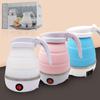 Portable Folding Silicone Electric Kettle with 304 Stainless Steel, Auto Power Off, Anti-Dry Burning - Ideal for Travel, Home, or Dorm Use