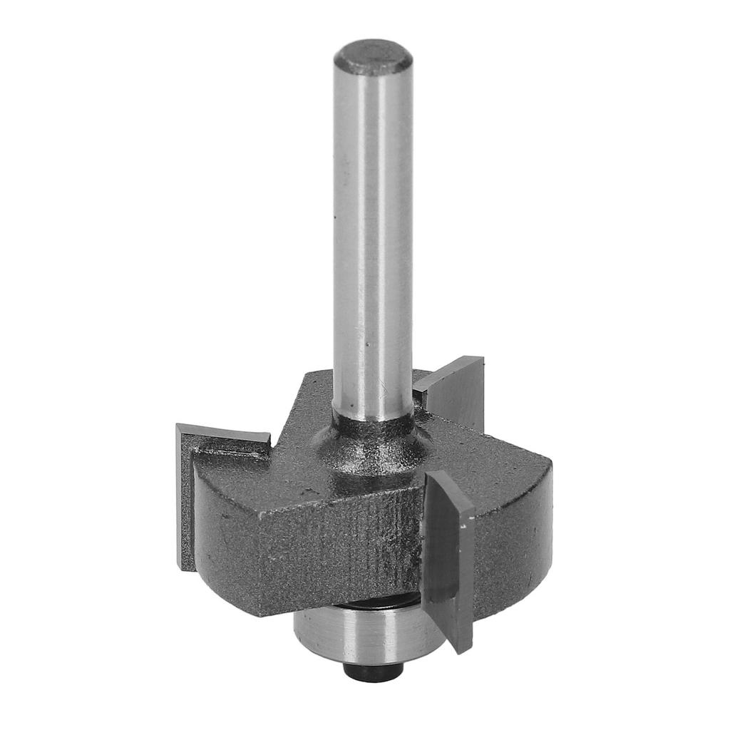 Т-образная фреза хвостовик 1/4 дюйма 3 зуба шарикоподшипниковая фреза для пазования дерева фанеры