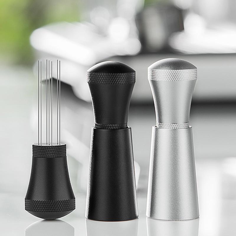 Инструмент для распределения эспрессо, иглы из нержавеющей стали 304, установлены 10 дополнительных игл для замены мешалки для эспрессо