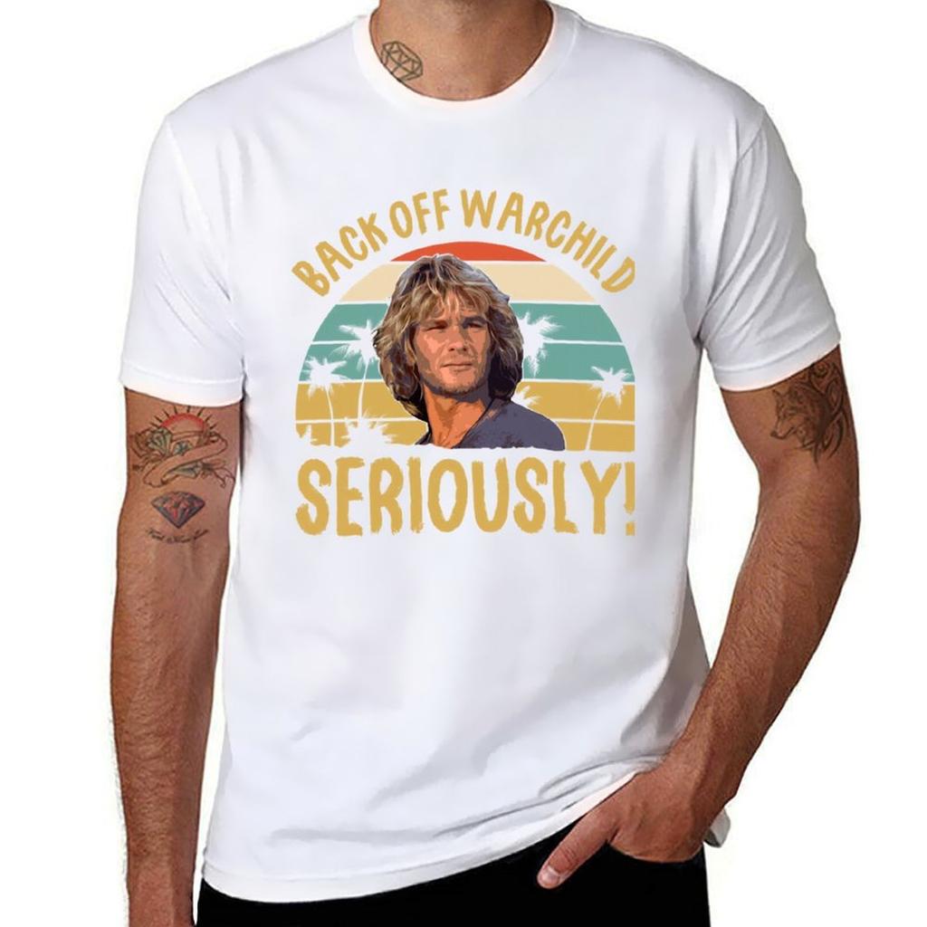 Back Off Warchild Seriously Point Break Tshirt Work Duty Casual Tshirt