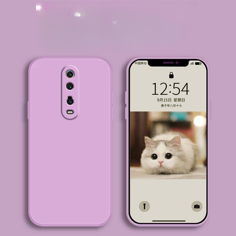 Подходит для чехла для мобильного телефона Redmi K20pro Защитный чехол Redmi Жидкий мягкий силиконовый чехол с полной защитой от падения для мужчин и женщин