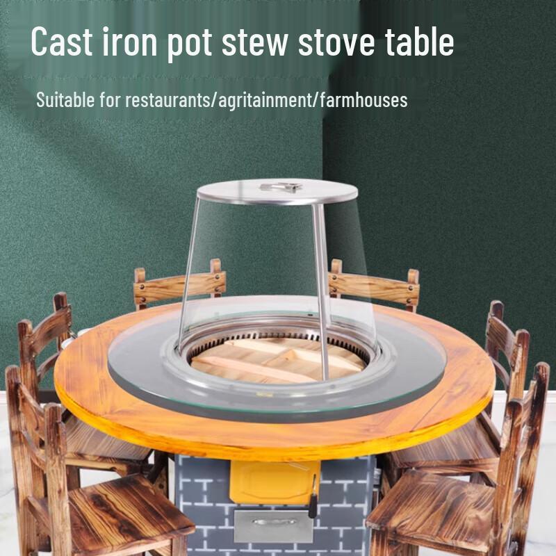 Двухтопливная дровяно-газовая плита Beifu Commercial