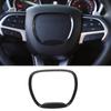 Steering Wheel Center Trim Ring Decoration for Dodge Challenger Charger 2015-2022 Durango 2014-2022 Car Interior Accessories ABS