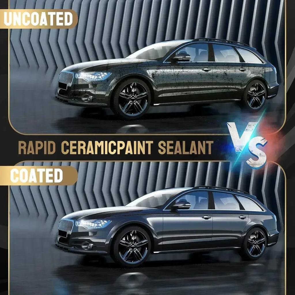 Graphene Ceramic Coating 20H/12H with Self Healing and UV Track Technology Car Detailing Professionals 10+ Years of Protection
