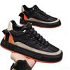 New Men's Waterproof Thick Sole Height Increasing Casual Board Shoes Solid Colod Simple  Comfortable Versatile Sports Shoes