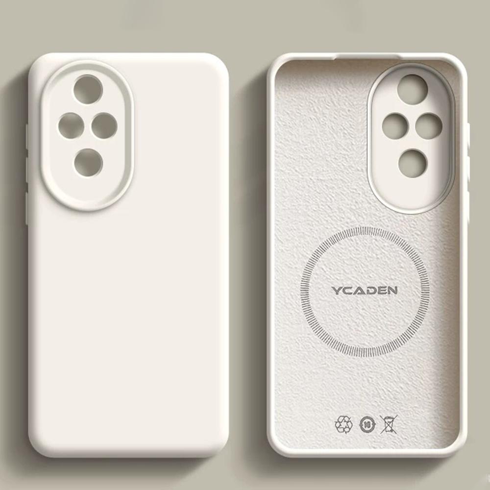 Оригинальный жидкий силикон для чехла Magsafe для Huawei Honor 500 300 200 X60 Magic 7 6 5 Pro Магнитная беспроводная зарядка Мягкий чехол
